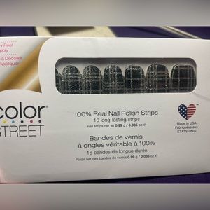 Plaid Reputation Color Street nail strips